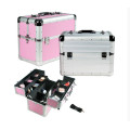 Cosmetic Case with Mirror Make up Case